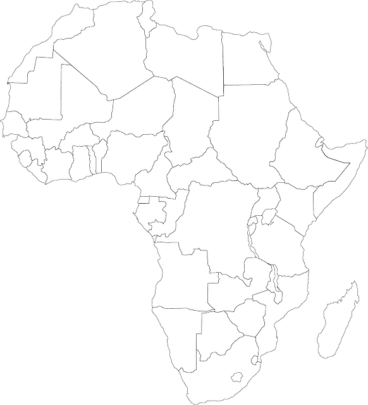 Carte de l'Afrique
