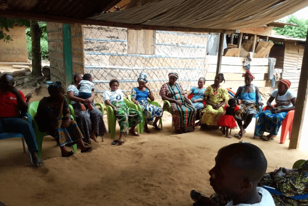 Femmes des villages de Doumanga et Manzi