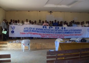 Atelier ITIE à Sibiti