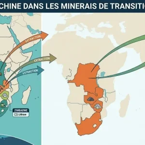 Chine minerais de transition Afrique