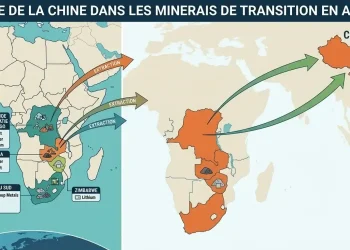 Chine minerais de transition Afrique