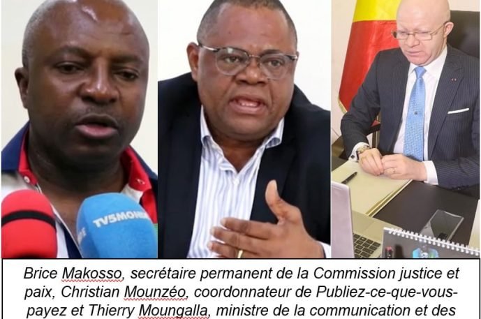 Brice Makosso, Christian Mounzeo, Thierry Moungalla