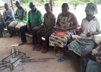 Formation des communautés de Ntombo au mbongui du chef du village