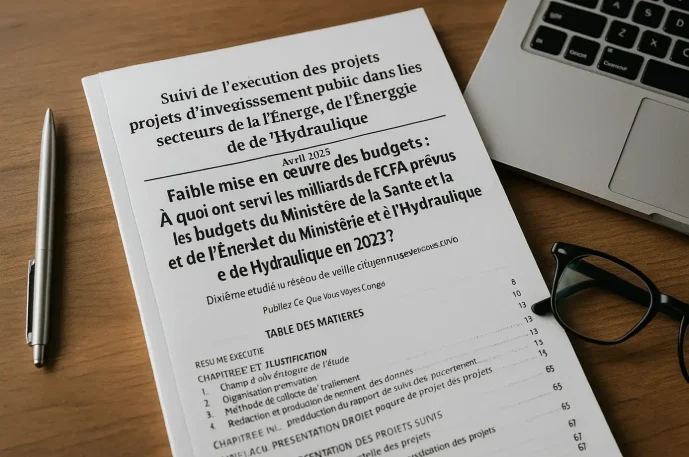 exécution budgétaire Congo 2023
