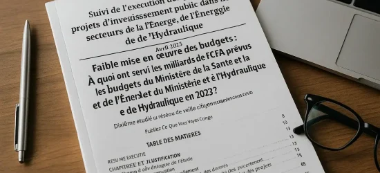 exécution budgétaire Congo 2023
